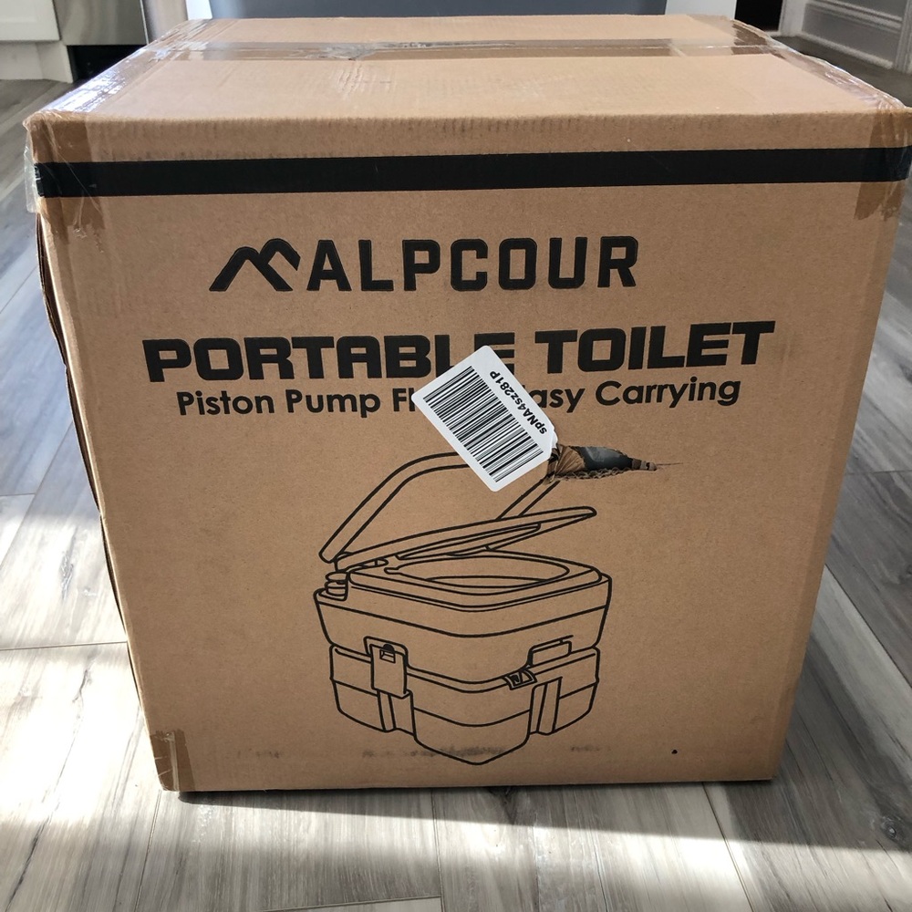 Alpcour Portable Camping Toilet